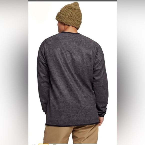 Burton Weatherproof Pullover Crew NWT Mens - Picture 3 of 10
